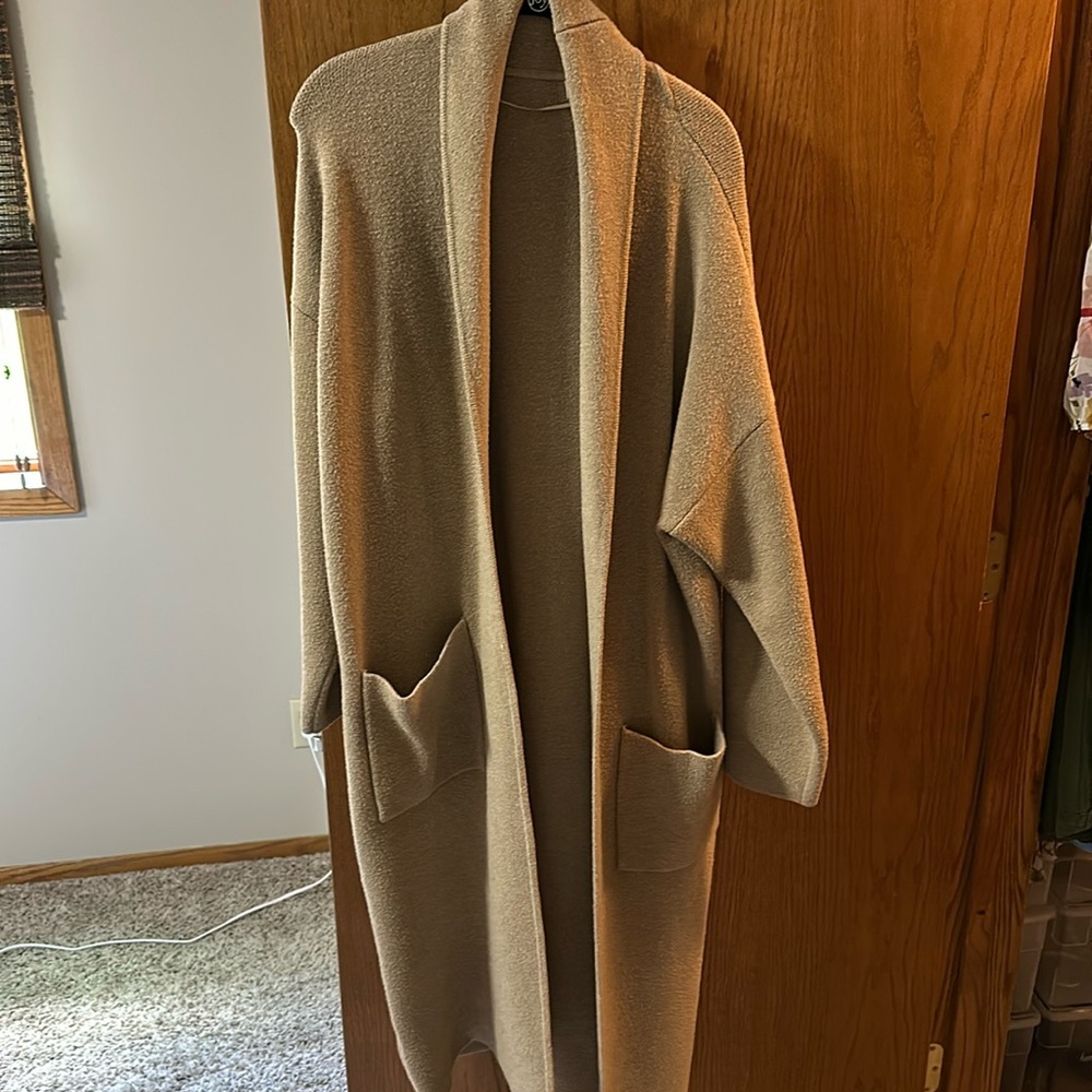 Mango Sweater Coat